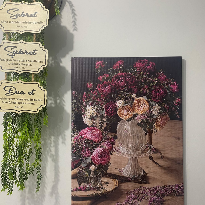 Kişiye Özel İllüzyon Sanat Tablosu