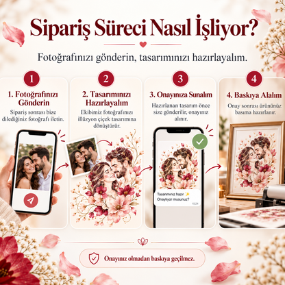 Kişiye Özel İllüzyon Sanat Tablosu